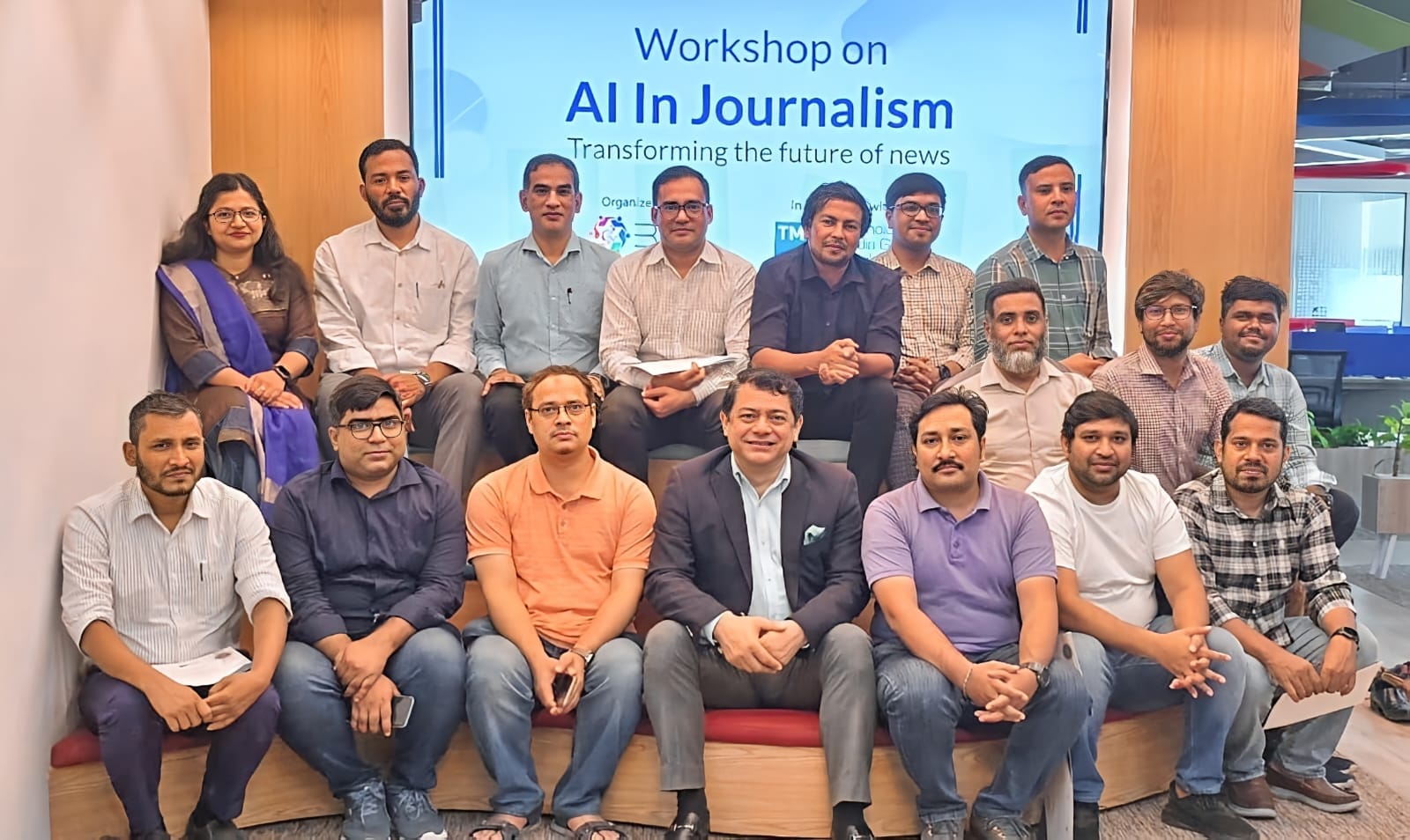 টিএমজিবি ও বিন-এর যৌথ উদ্যোগে ‘এআই ইন জার্নালিজম’ ওয়ার্কশপ অনুষ্ঠিত
