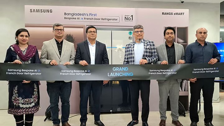 দেশের বাজারে স্যামসাংয়ের নতুন এআই রেফ্রিজারেটর
